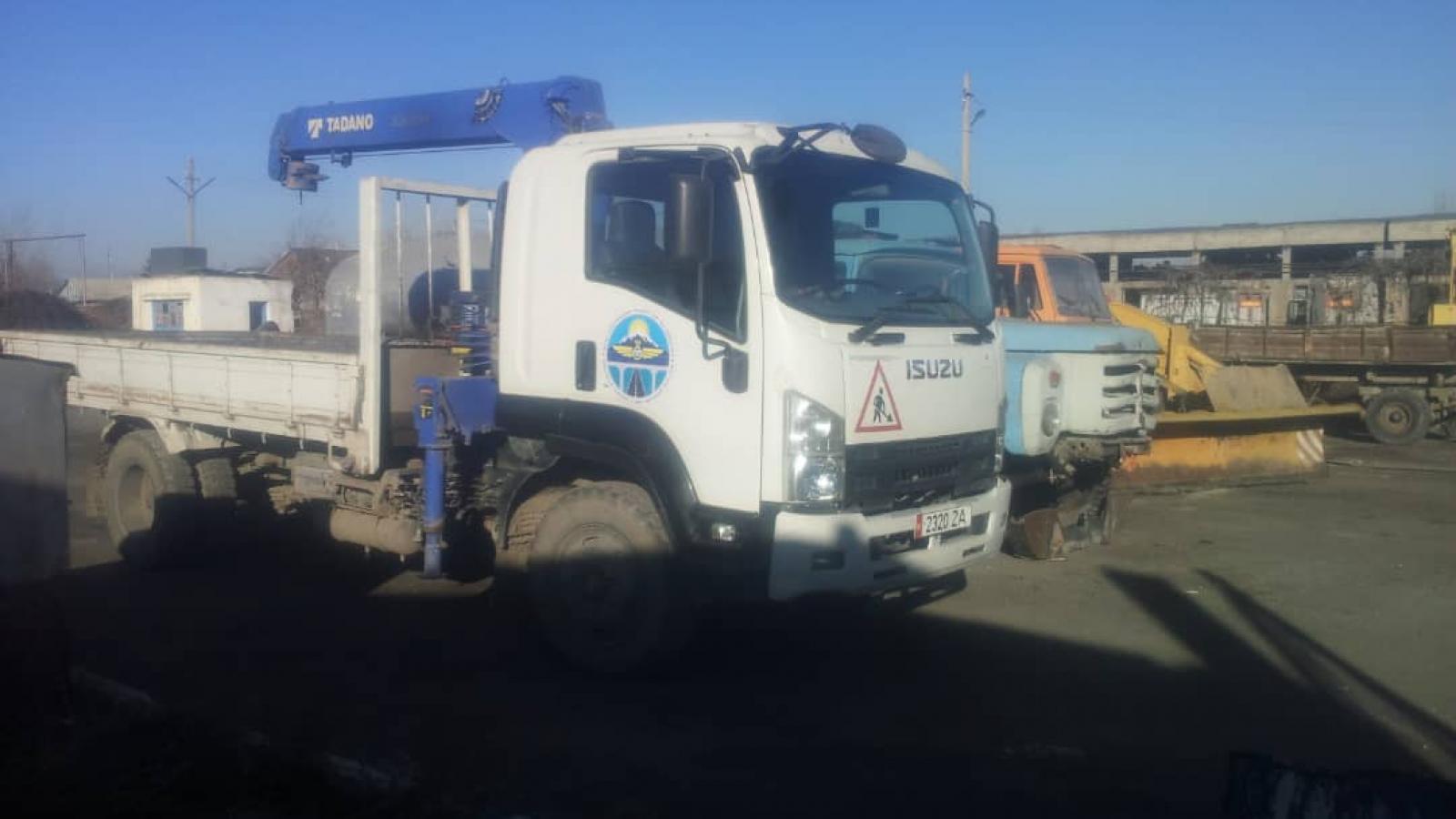 Автоманипулятор Исузу 