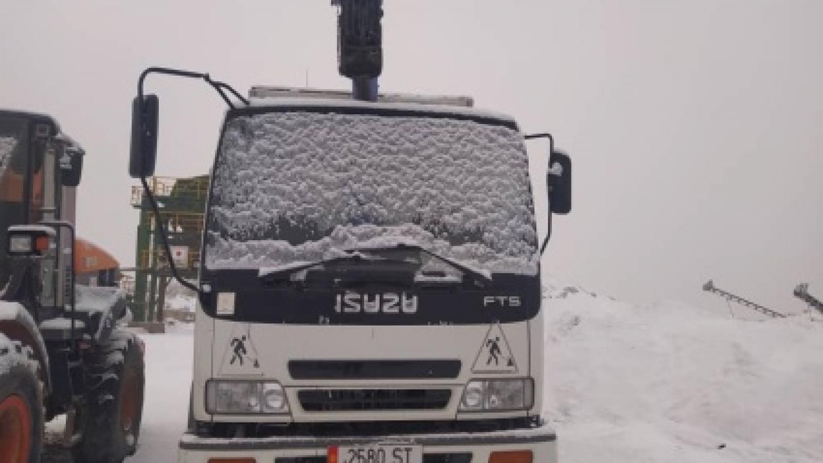 Автокран ISUZU-FTS33H